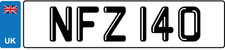 DATELESS Registration Number NFZ Plate NF Noah Nathan Nova Nora FOSTER FISHER
