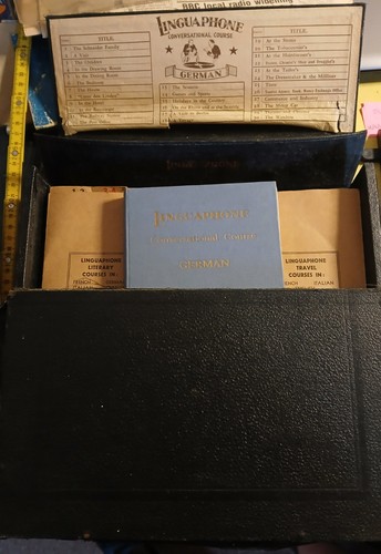 Vintage linguaphone german - vintage,