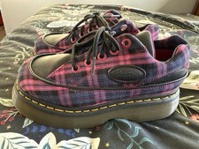 Dr Martens Buzz Tartan Shoes 4