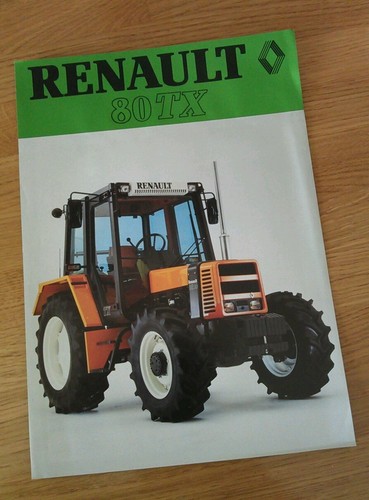 Renault 80tx tractor spec - renault,