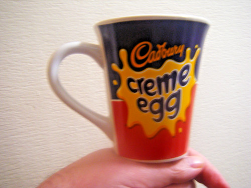 Cadburys creme egg mug - creme, ceramic