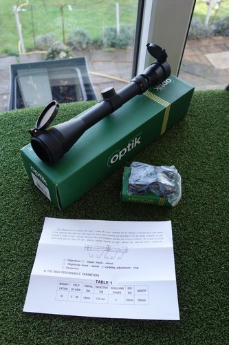 New box richter - new, optik