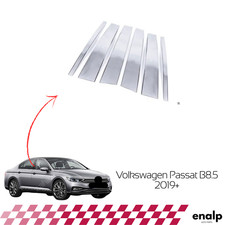 Chrome Door Pillar Trim Set 6