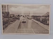 Vintage Postcard Road to the