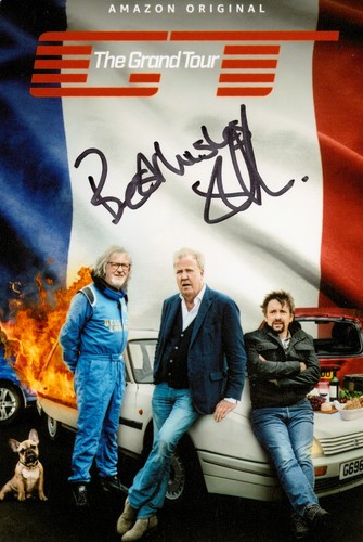 Jeremy clarkson hand signed - jeremy,