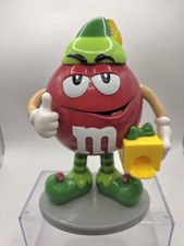  Candy Sweet Dispenser 7 inch Tall Red Peanut M&M xmas Elf
