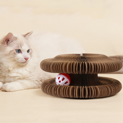 Organ cat scratching board - cat,