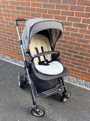Silver cross pram - silver, grey