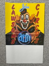 John Lawson's Circus poster