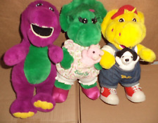 Barney the Dinosaur Baby Bop & BJ Vintage Soft Plush Toys