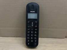 Philips CD150 Duo Cordless Phone Only with Caller ID Facility Black - See Images