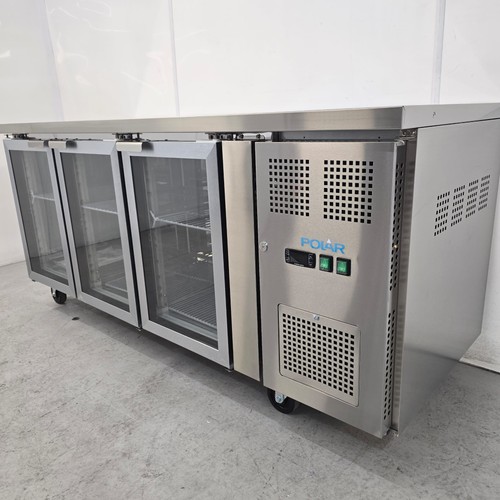 Counter fridge triple glass - triple,