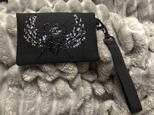 Hand painted blinged scarab - hand,