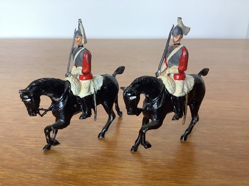 Britains mounted lead soldiers - britains,