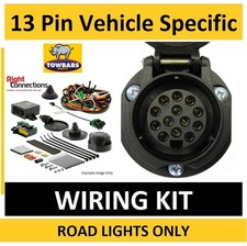 13 Pin Towbar Dedicated Wiring