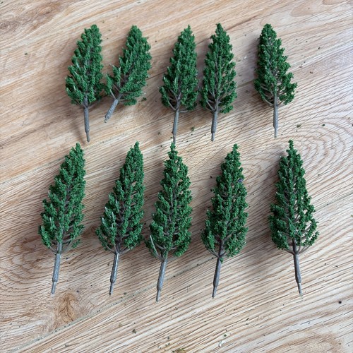 Model railway fir trees - trees, set