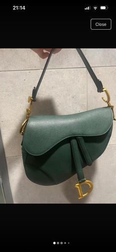 Dior saddle green - dior,