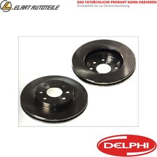 2x BRAKE DISCS BG9178C FOR
