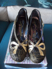 Irregular Choice Black Gold