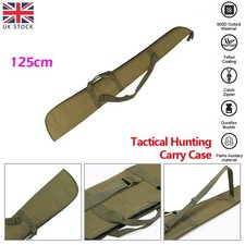 Tactical Hunting Shooting Padded Carry Case Air Rifle Gun Slip Bag Outdoor 125cm