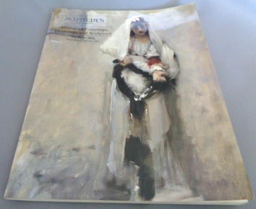Sotheby art auction catalog - art,