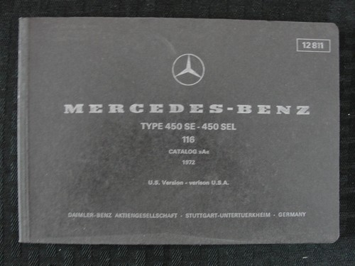 Original 1972 mercedes benz - original,