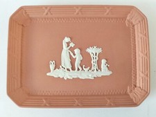 Wedgwood Jasperware Terracotta Tray Lady Templetown