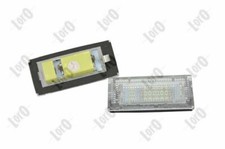 Left and right ABAKUS L04-210-0003LED Licence Plate Light for BMW