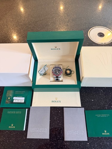 Rolex gmt master pepsi - master, 2