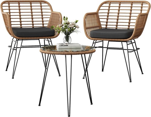 Piece rattan garden - 3,