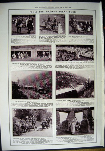 Original old antique - original, print