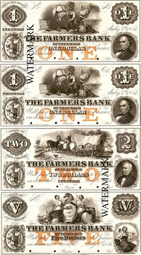 Freehold farmers bank of - freehold,