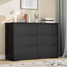 Dresser with 6 Drawers Modern