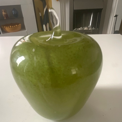 Avondale green glass apple - avondale,