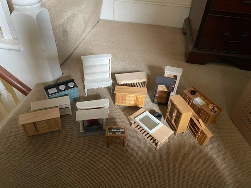 Dolls house furniture - dolls,