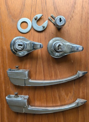 Mgb door handles boot locks - door,