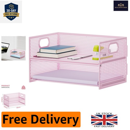 Sturdy tier metal desk - metal,