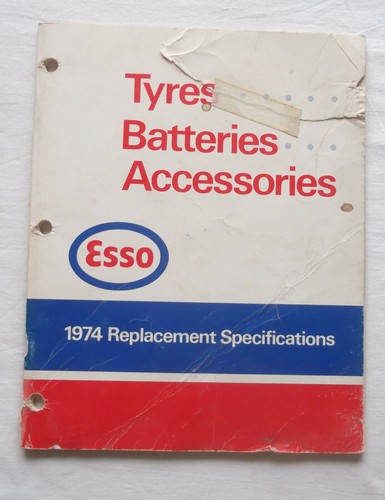 1974 esso catalogue - 1974,