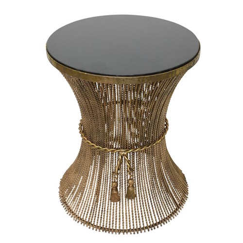 Luxe swag and tassel - and, gold