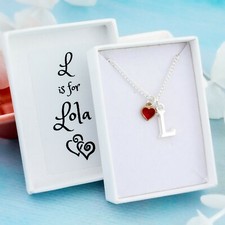 Heart Necklace, Personalised