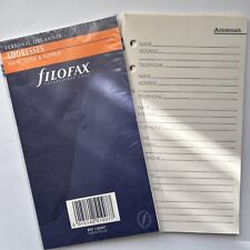Filofax refill Personal organiser Ref 130207 New + Extra Pages Bundle