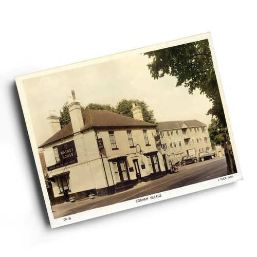 Print vintage surrey - a6,