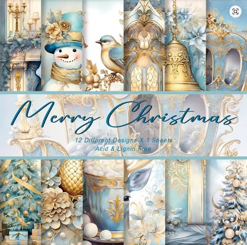 Sheets christmas scrapbook - 12,