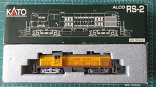 Kato HO scale RS-2 diesel loco, Union Pacific #1293. Excellent boxed condition.