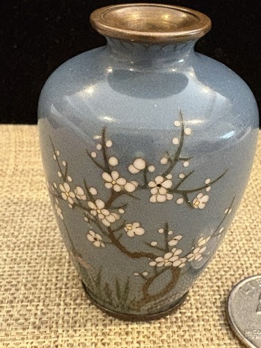 Miniature meiji blue - meiji, japanese