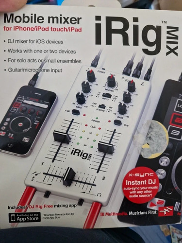 Irig mix mobile mixer for - mix,