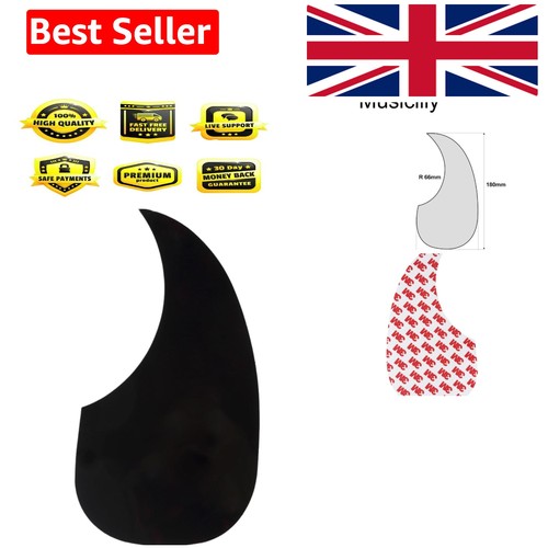 Oversize black teardrop - black,