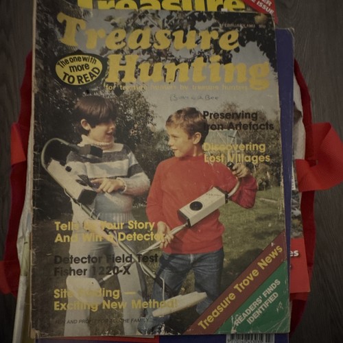 Treasure hunting magazine - treasure,