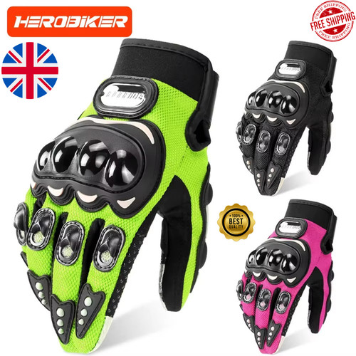 Mens motorbike gloves - mens, short