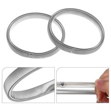 2Pcs Metal Sleeve Garters for